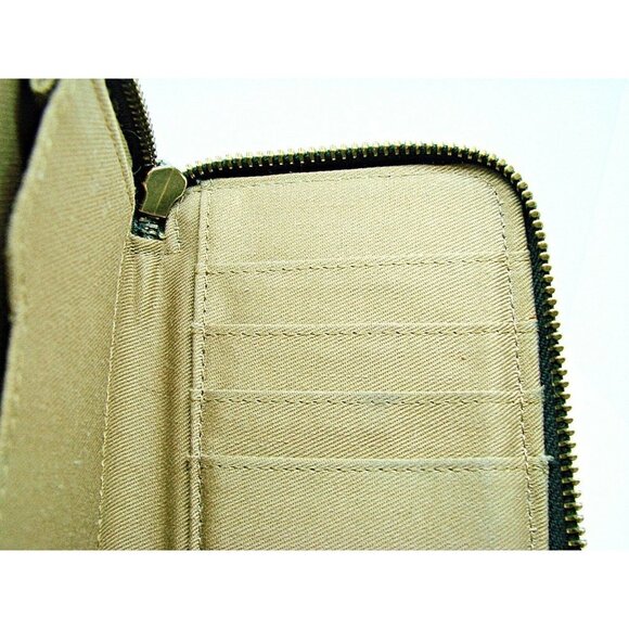 Kelsi Dagger KDB Womens Brown Faux Leather Southside Tech Zip Around Wallet NWOT - Picture 4 of 10